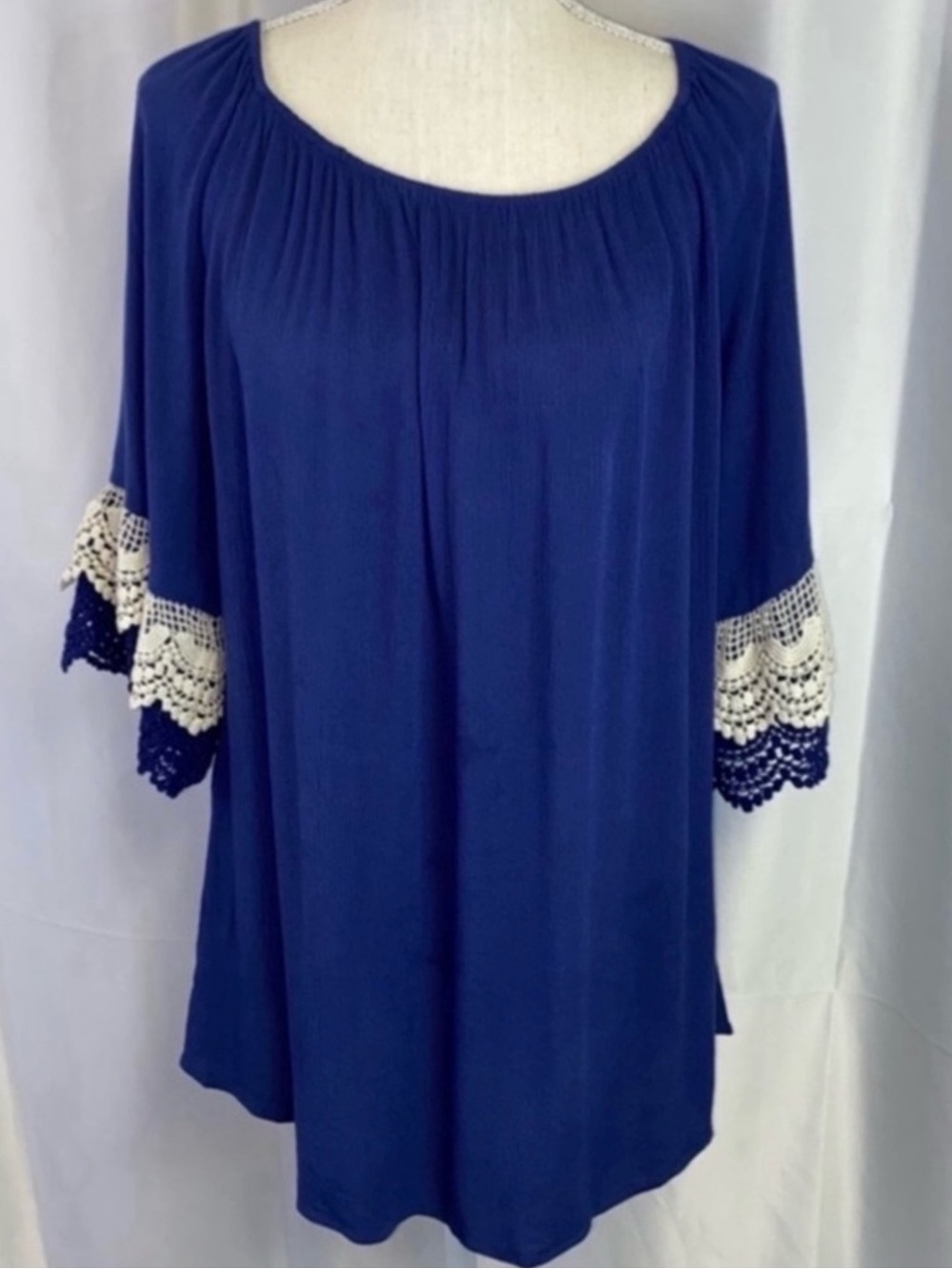 Royal Blue Umgee Size Large Blouse